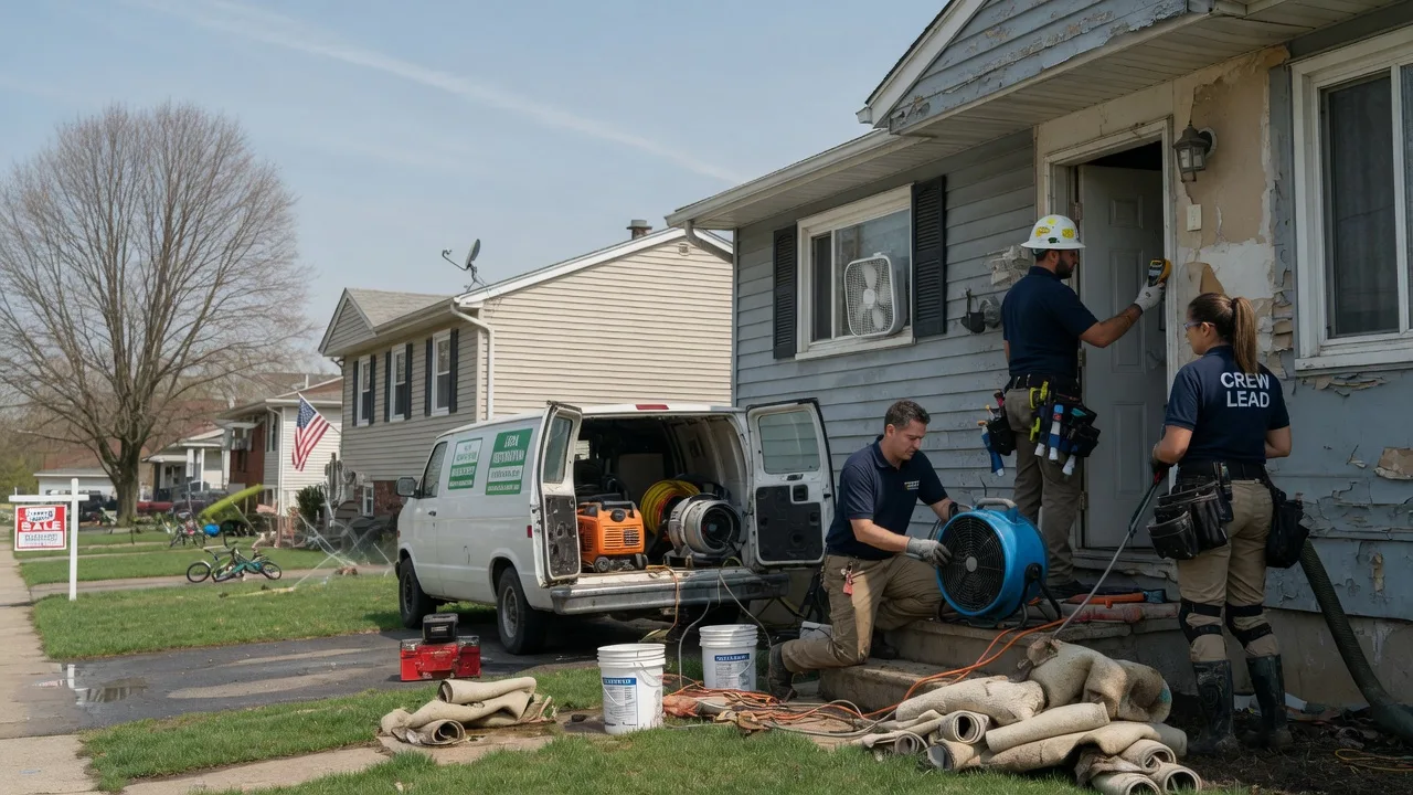 Flood Cleanup in Union City, NJ near me